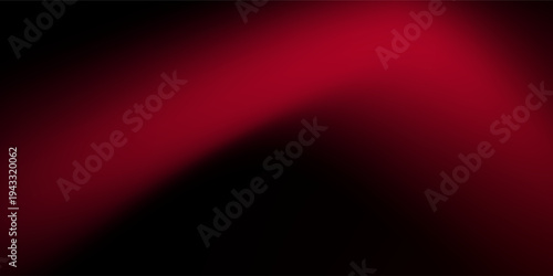 Abstract Dark Red and Black Gradient Mesh Background with Fluid Waves