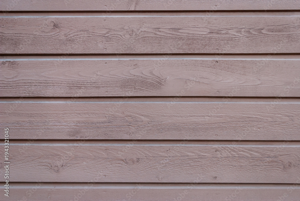 Obraz premium Light wooden siding exterior facade texture background