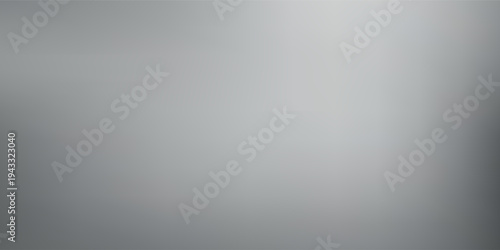 Silver foil background with metal mirror texture. Chrome gradient surface with light like could abstract eps 10