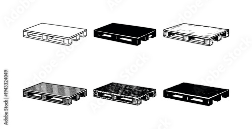 Heavy duty pallet skid with solid deck top for supporting machinery and oversized loads during transport | Create ONE image