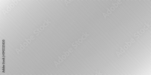 Thin slash line seamless pattern. Repeated fine diagonal lines background. Pinstripe linear wallpaper. Abstract tilted slanted stripes backdrop. Repeating oblique strip texture overlay. Vector