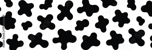 Abstract Organic Blob Shape Vector Collection, Modern Liquid Amoeba Forms, Minimal Irregular Random Ink Spot Elements, Simple Geometric Graphic Pattern Assets for Contemporary Design, Branding, Poster