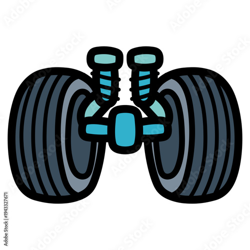 wheel alignment illustration