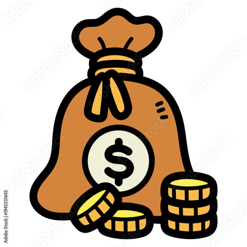 money bag illustration