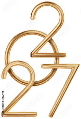 New Year Elegant Numbers 2027