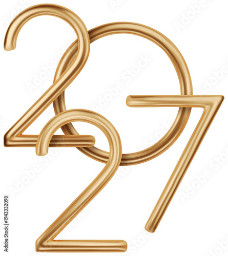 New Year Elegant Numbers 2027