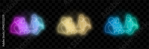 Bright Neon Light Effects