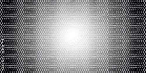 Grill mesh pattern with metal texture for speaker and micro hole background or seamless net by black grid and circle grate steel screen.