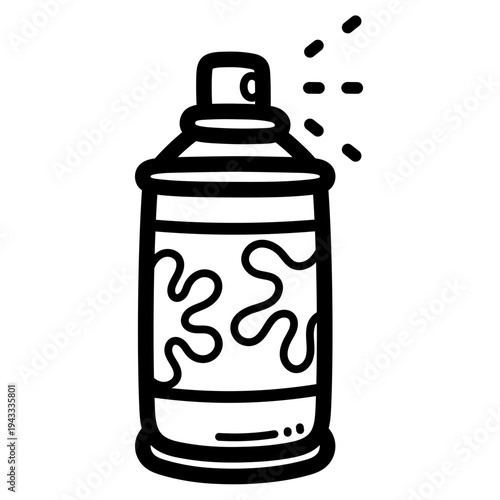 spray illustration