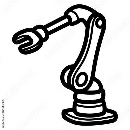 industrial robot illustration