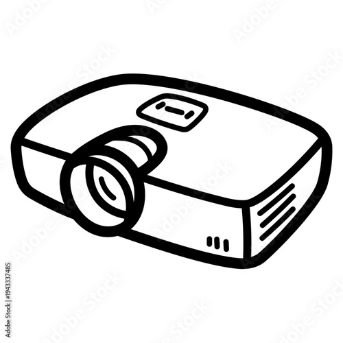 projector illustration