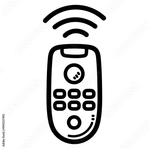 remote control illustration