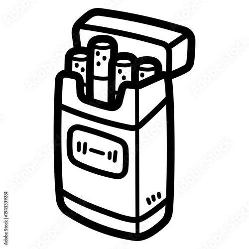 cigarette illustration