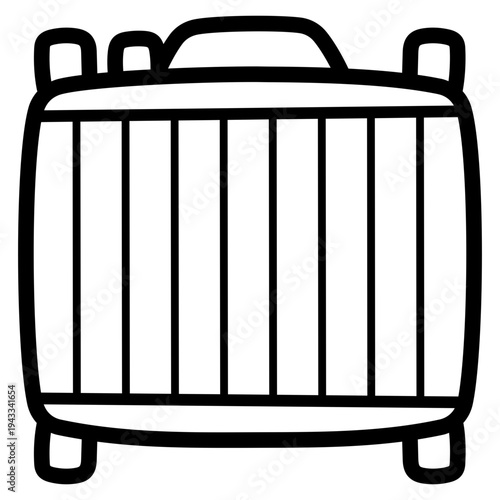 radiator illustration