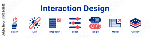 Interaction Design Icon Banner