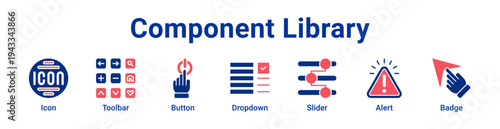 Component Library Icon Banner