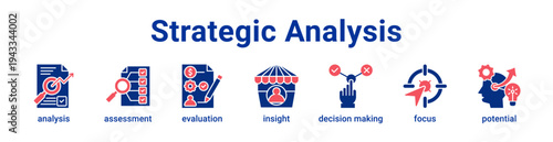 Strategic Analysis Icon Banner