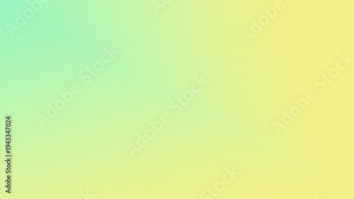 A vibrant and soft gradient background featuring a smooth transition from refreshing mint green to cheerful sunny yellow with subtle texture.