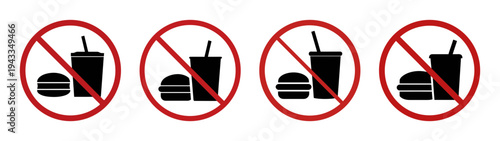 No vaping allowed sign vector graphic illustration for smoke free zones and public health campaigns