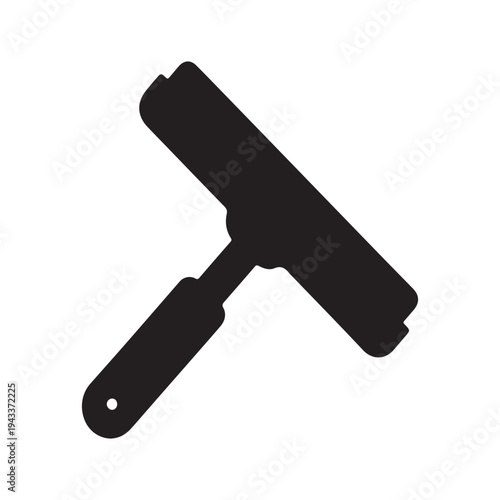 Squeegee Icon Vector Illustration Cleaning Concept

