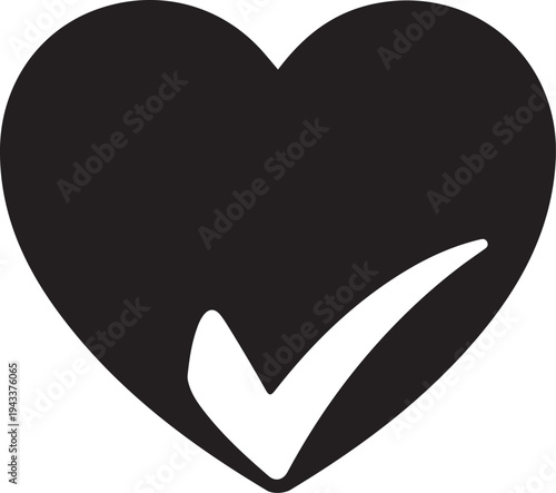 Favorite Icon - Heart and Star Symbol for Likes and Bookmarks