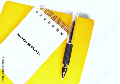 Market research analysis business concept