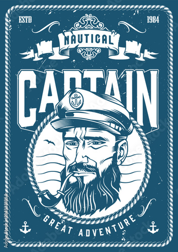 Nautical captain and adventure