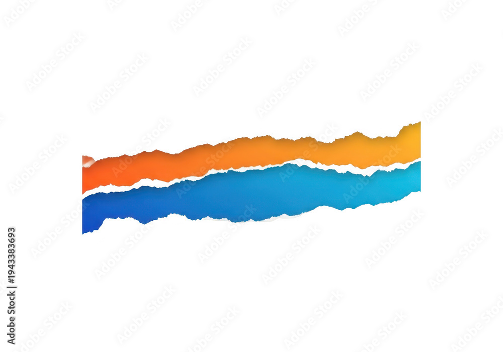 Obraz premium Colorful layered waves pattern with gradient transitions