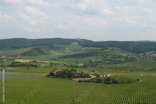 Bild auf Leinwand Travel romania transilvania targu mures romania transylvania rural landscape wit