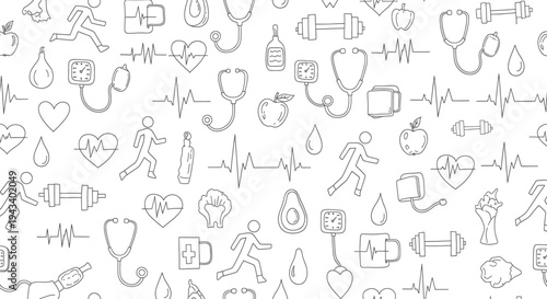 Medical Icons and Healthcare Symbols.