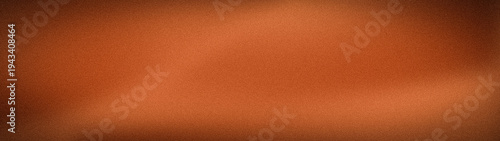 Foto Dark copper grainy gradient background with abstract burnt orange texture for ba