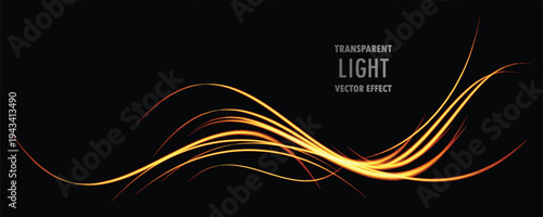 Abstract shiny color gold wave luxury background