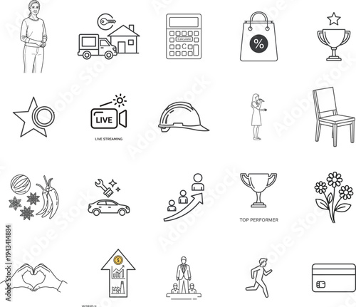 Minimalist vector graphic showing a placeholder for a file icon