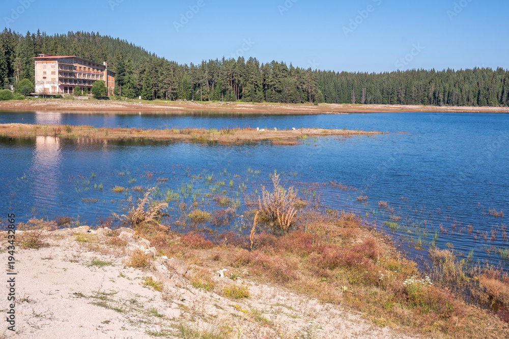 Obraz premium Shiroka polyana (Wide meadow) Reservoir, Bulgaria