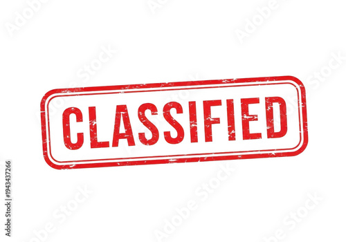 Red classified stamp indicating restricted or confidential information
