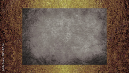 金のフレームの背景素材