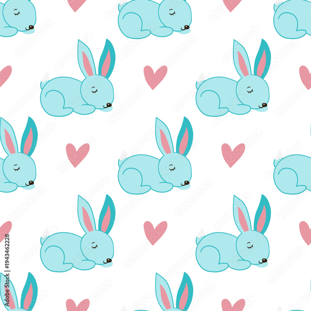 Fototapeta premium Seamless pattern. Vector illustration perfect for wrapping paper, textile, wallpaper
