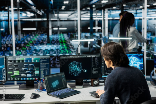 Canvastavla Server farm IT expert deploying machine learning tools to automate repetitive workflows
