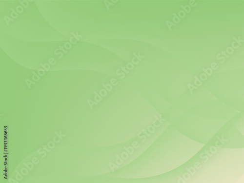 abstract green background with smooth, flowing curves and a light gradient effect. This minimalist design evokes a sense of calmness, freshness, and nature.