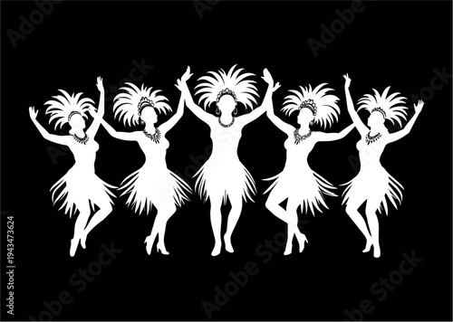 carnaval, mujer, plumas, brasil, vector, tatuaje, dragones, ilustración, silueta, animal, símbolo, ave, negro, designio, aguilas, arte, administrar, tribal, fantasía, caballo, dibujos animados, firmar