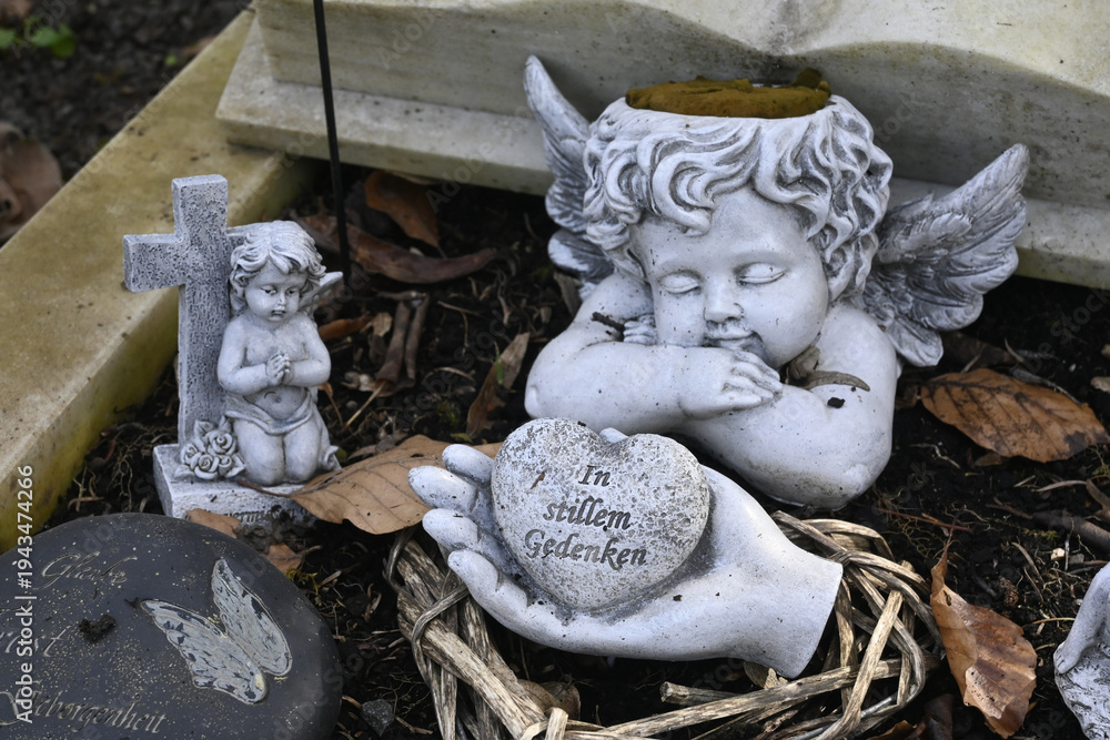 Naklejka premium grabengel