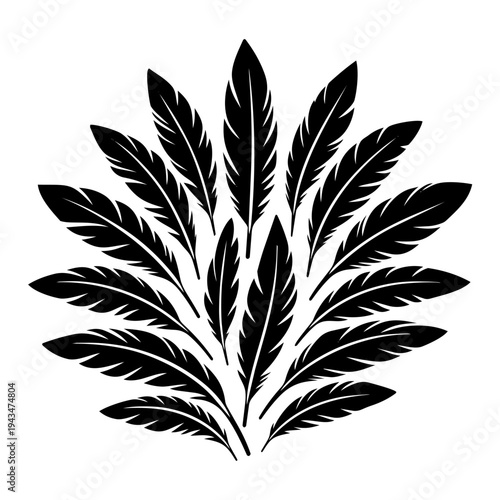hojas, vector, fábrica, dechado, naturaleza, floral, ilustración, flor, emplumar, designio, arte, árbol, decoraciones, adorno, sucursal, símbolo, silueta, con textura, verde, elemento, verano, antique