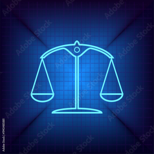 Vector illustration on a blue background