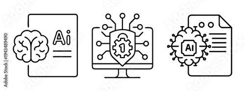 Artificial intelligence and cybersecurity solutions for ai data protection and machine learning