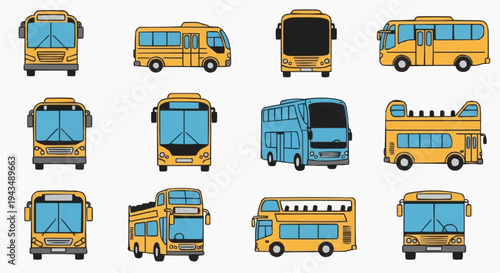 Collection of Various Bus Designs