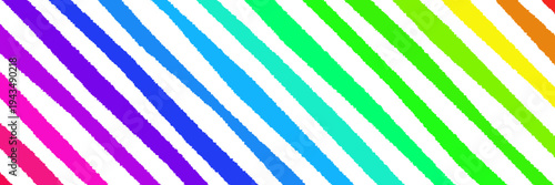 Rainbow Pride Diagonal Stripes Background, LGBTQ Pride Month Graphic Element