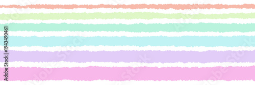 Pastel Torn Paper Edges for Bullet Journaling and Creative Stationery Design