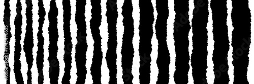 Black and white distressed paper edges for ransom note style and underground music posters