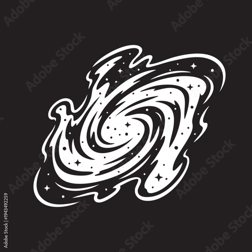 A vibrant nebula swirls with stars in space.