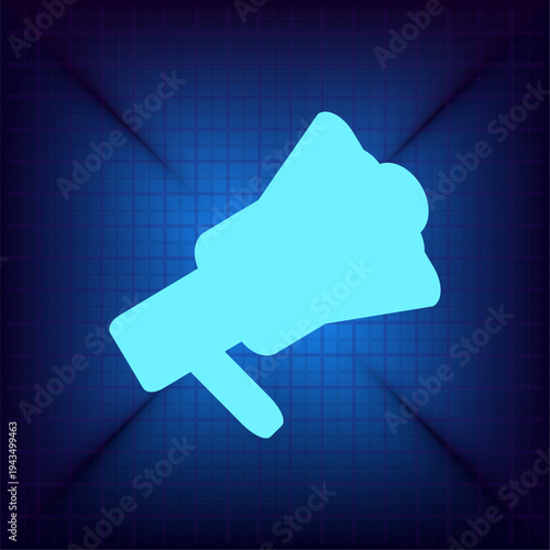 Vector illustration on a blue background